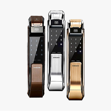 可视猫眼大屏智能锁-摄像头一体化门锁